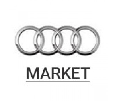 Комплект для склеювання до упору Audi для ноги з нержавіючої сталі