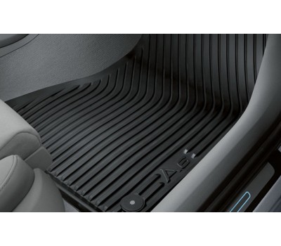 Гумові передні килимки чорні Audi A6, S6, RS 6