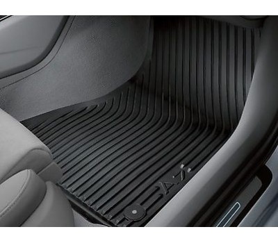 Гумові передні килимки чорні Audi A7, S7, RS 7