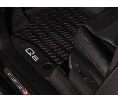 Гумові передні килимки чорні Audi Q8 (2019 - )