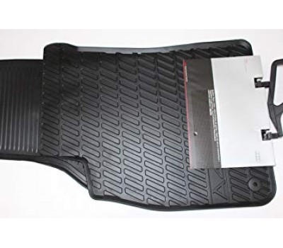 Гумові передні килимки чорні Audi A4, S4, RS 4