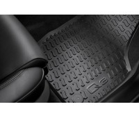Гумові передні килимки чорні Audi Q3, RS Q3