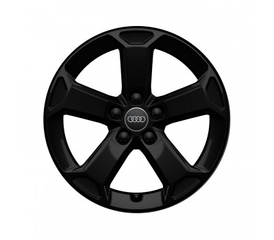 Зимове алюмінієве лите колесо 5-Arm-Latus-Design чорний, 7 J x 17 Audi Q2