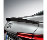 Спойлер на кришці багажника з карбону Audi A4, S4