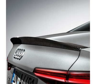 Спойлер на кришці багажника з карбону Audi A4, S4