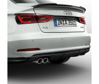 Задній фартух чорний діамант Audi A3 Задній фартух чорний діамант Audi A3