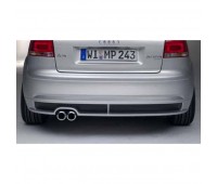 Задній фартух із загрунтованою поверхнею Audi A3 Задній фартух із загрунтованою поверхнею Audi A3