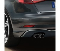 Задний фартук, Колір: чорний діамант Audi A3 Задний фартук, Колір: чорний діамант Audi A3