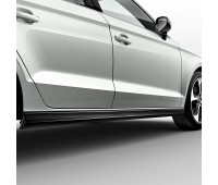Набір бічних порожків чорний діамант Audi A3