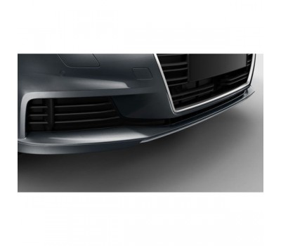 Передній спойлер чорний діамант Audi A3
